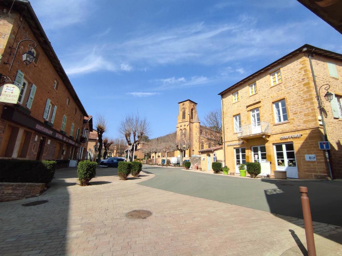 Appartement Oingt - Les Meubles Des Pierres Dorees Theize Exterior foto